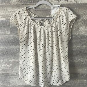 Lauren Conrad Polka Dot Women's Top